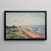 Les Dunes Île de Ré - Armand Guillaumin — indrammet kunstværk på væggen