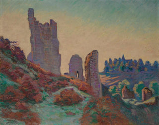 Armand Guillaumin - Les Ruines Du Chteau De Crozant.webp