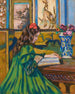 Madeleine Guillaumin lisende - Armand Guillaumin — visning af kunstværket