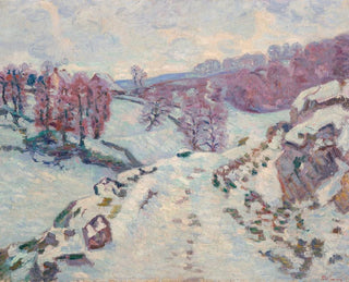 Snedække - Armand Guillaumin — visning af kunstværket