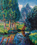 Landskab i Breuillet - Armand Guillaumin — visning af kunstværket