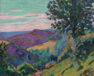 Landskab af Crozant - Armand Guillaumin — visning af kunstværket