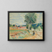 Landskab af Île-de-France - Armand Guillaumin — indrammet kunstværk på væggen