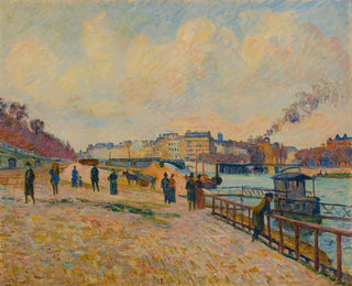Quai Saint-Bernard, Paris - Armand Guillaumin — visning af kunstværket