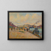 Quai Saint-Bernard, Paris - Armand Guillaumin — indrammet kunstværk på væggen