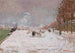 Quai Saint-Bernard under sneen, Paris - Armand Guillaumin — visning af kunstværket