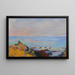 havudsigten ved Saint-Palais - Armand Guillaumin — indrammet kunstværk på væggen