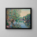Saint-Pré under Vézelay - Armand Guillaumin — indrammet kunstværk på væggen