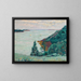Saint-Servan - Armand Guillaumin — indrammet kunstværk på væggen