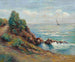 Sejlbåd i Agay - Armand Guillaumin — visning af kunstværket