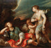 Armida og den sovende Rinaldo - Giuseppe Nuvolone — visning af kunstværket