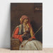 Reproduktion af maleriet Arnaut sidder - Jean-Léon Gérôme