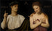 fattigdom og bekymring - Arnold Böcklin — visning af kunstværket
