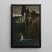 Reproduktion af maleriet Landskabsmaleri - Arnold Böcklin