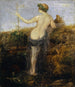 Nymphe med overflodshorn - Arnold Böcklin — visning af kunstværket