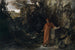 Pétrarque ved Vaucluse-kilden - Arnold Böcklin — visning af kunstværket