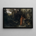Pétrarque ved Vaucluse-kilden - Arnold Böcklin — indrammet kunstværk på væggen