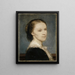 Portrait af Anna Elisabeth Burckhardt-Brenner - Arnold Böcklin — indrammet kunstværk på væggen