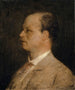 Portrait af professor Fritz Burckhardt-Brenner - Arnold Böcklin — visning af kunstværket