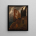 Ruine ved havkanten - Arnold Böcklin — indrammet kunstværk på væggen