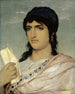 Sapho - Arnold Böcklin — visning af kunstværket