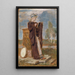 Reproduktion af maleriet La Muse Thalie - Arnold Böcklin