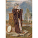 Reproduktion af maleriet La Muse Thalie - Arnold Böcklin