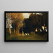 Le bosquet sacré - Arnold Böcklin — indrammet kunstværk på væggen