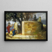 Le Sanctuaire d'Hercule - Arnold Böcklin — indrammet kunstværk på væggen