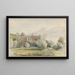 Maison entre les arbres - Arnoldus Johannes Eymer — indrammet kunstværk på væggen