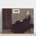Reproduktion af maleriet Arrangement i grå og sort nr. 1 - James Abbott McNeill Whistler