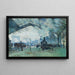 Reproduktion af maleriet Ankomst af Normandietoget - Claude Monet