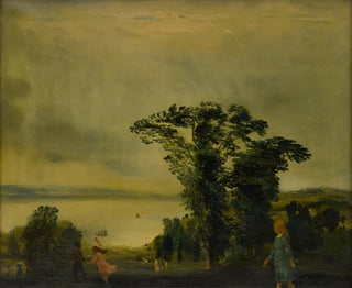 Notre rivière Hudson - Arthur Bowen Davies — visning af kunstværket