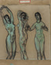 Les Trois Grâces - Arthur Bowen Davies — visning af kunstværket