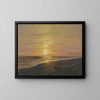 Arthur Calame - Soleil Couchant Sur La Mer.webp