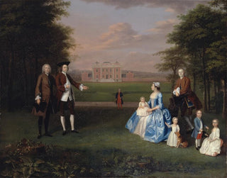 Arthur Devis - Robert Gwillym of Atherton and His Family.webp