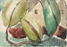 Maison med træer - Arthur Dove — visning af kunstværket