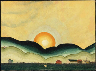 Lever de soleil à Northport Harbor - Arthur Dove — visning af kunstværket