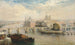 Vue du Pont Neuf à Paris avec Notre-Dame au Loin - Arthur Joseph Meadows — visning af kunstværket