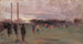 Le jeu national - Arthur Streeton — visning af kunstværket
