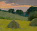 høstakker - Arthur Wesley Dow — visning af kunstværket