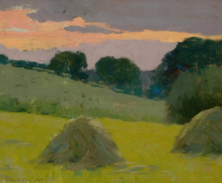 høstakker - Arthur Wesley Dow — visning af kunstværket
