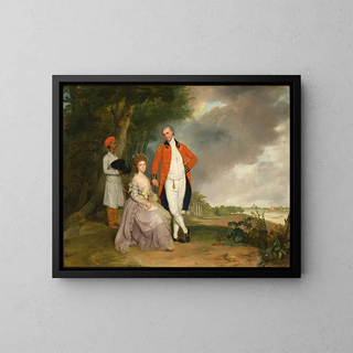 Arthur William Devis - The Hon William Monson and His Wife Ann Debonnaire.webp