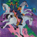 Artillerists på hest - Ernst Ludwig Kirchner | Maleri — visning af kunstværket