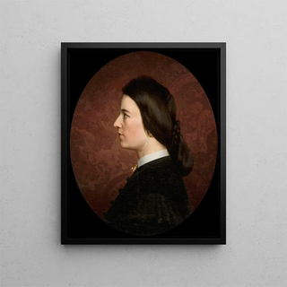 Artur Grottger - Portrait of Maria Sawiczewska artists sister.webp