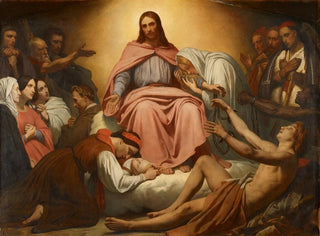 Christ Consolateur - Ary Scheffer — visning af kunstværket