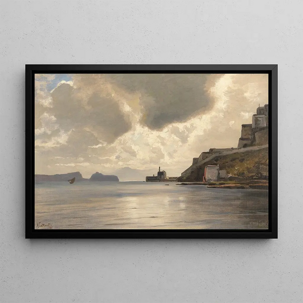 Ascan Lutteroth - Kste beim Castello di Baia am Golf von Pozzuoli.webp