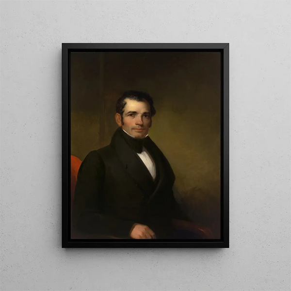 Luman Reed - Asher Brown Durand — indrammet kunstværk på væggen
