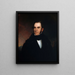 Portrait af Thomas Cole - Asher Brown Durand — indrammet kunstværk på væggen