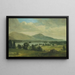 Sommer ved Lake George - Asher Brown Durand — indrammet kunstværk på væggen